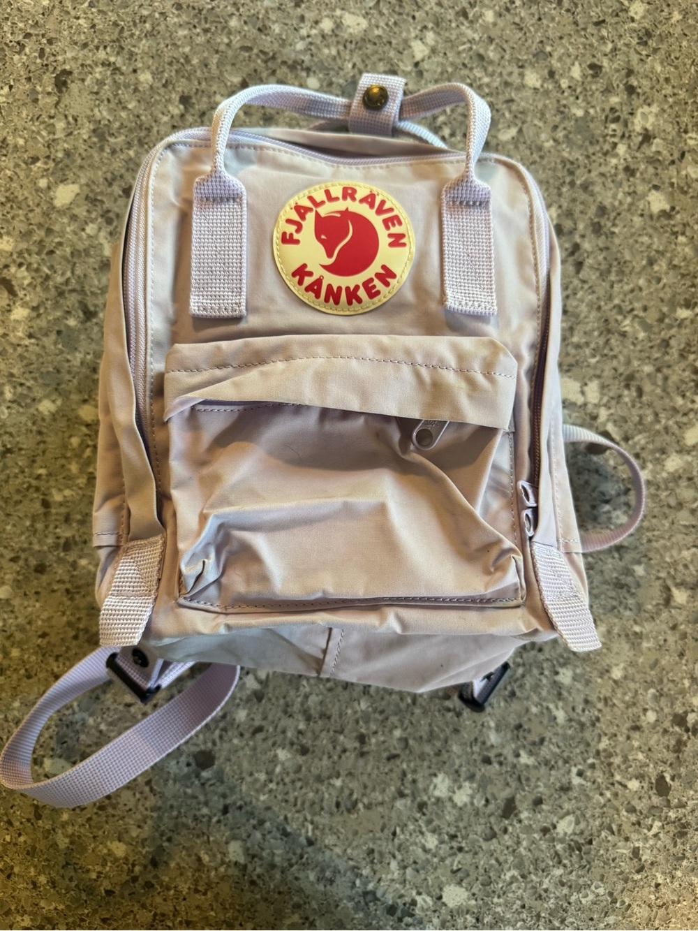 Fjallraven Kanken Mini 23561 Pastel Lavender 7L Backpack